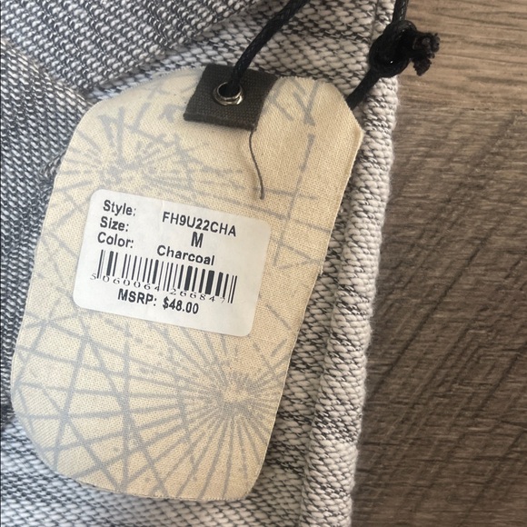 Free Planet Gray and White Knit Hoodie - Picture 4 of 9